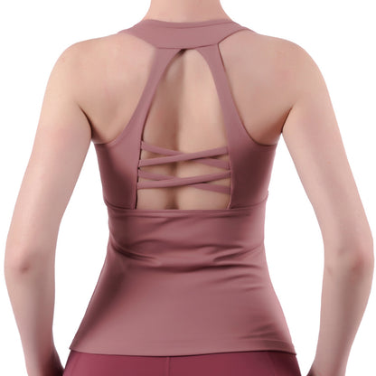 Shockproof Running Tank Top Sleeveless Women